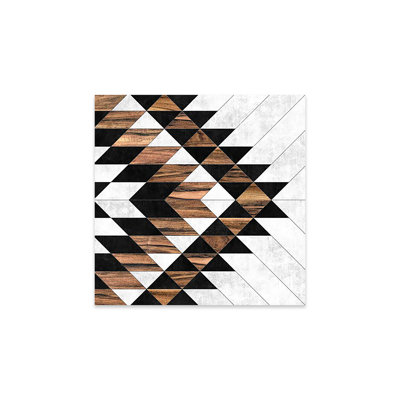 " Urban Tribal Pattern No.9 - Aztec - Concrete And Wood " by Zoltan Ratko