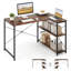 L-Shaped Metal Base Computer Desk-1741675572