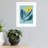 Yellow Flower by Exton - Single Picture Frame Print-2013071274-2013071275
