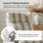 Fauteuil inclinable manuel en polyester Adamsville Farmhouse-303269309