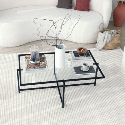 Jecory Four Leg Coffee Table