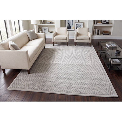 HARMONY 6.7X9.6 59019-5555 IVORY/BLUE