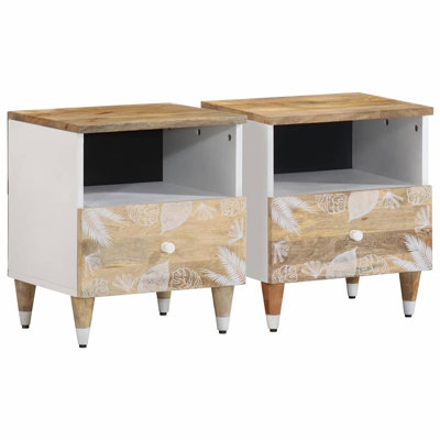 40cm W Bedside Table