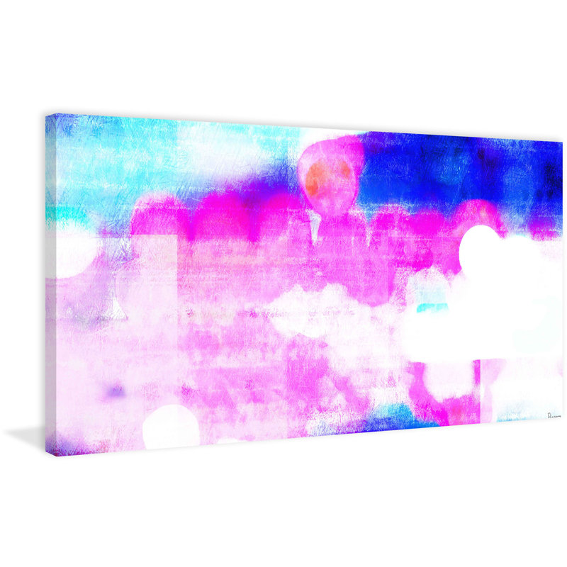 Parvez Taj - Wrapped Canvas Painting, 30cm H x 61cm W x 5cm D