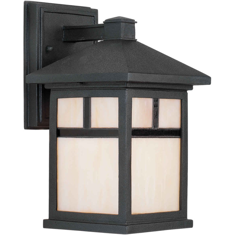 Lakshana Wall Light, Black / 10.5" H x 6" W x 7" D/Incandescent