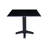 Dooly 4 - Person Extendable Solid Wood Top Pedestal Base Dining Set-1863721824