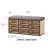 Shoe Storage Bench with Cushion, 9-Cubby Shoe Organizer with Adjustable Shelves for Entryway, Hallway, Mudroom or Bedroom-147891599