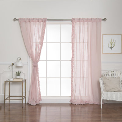 Raphaelle Semi Sheer Curtain Pair