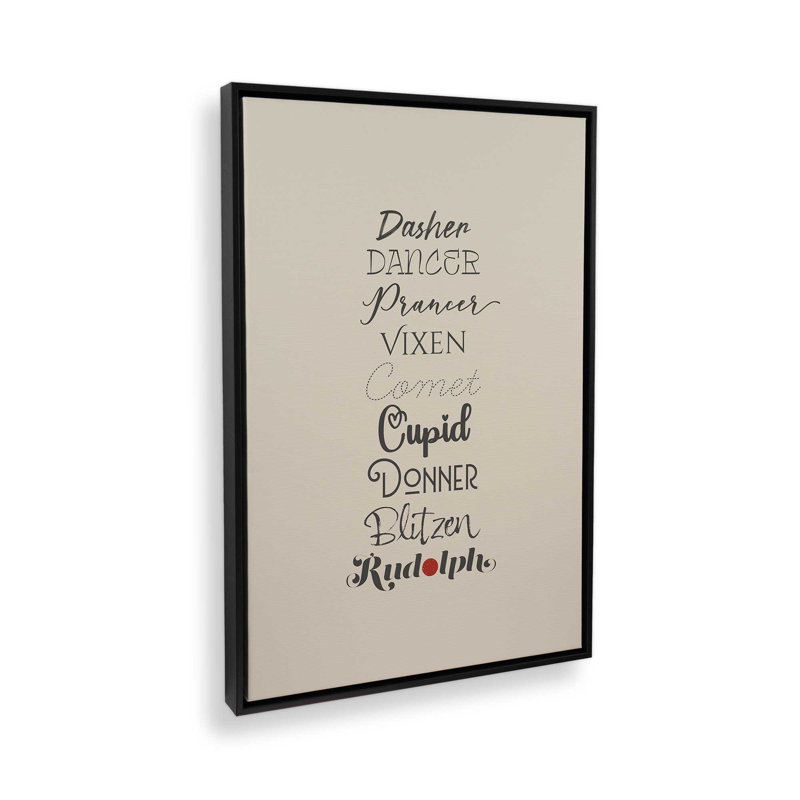 The Merry Nine, reproduction d'art sur toile, H 18,75 po x l 12,75 po, Noir satiné