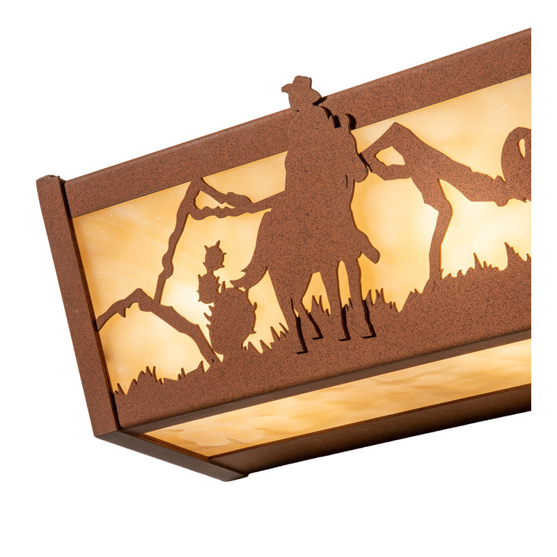 Rustic Lodge 4 - Light Bath Bar