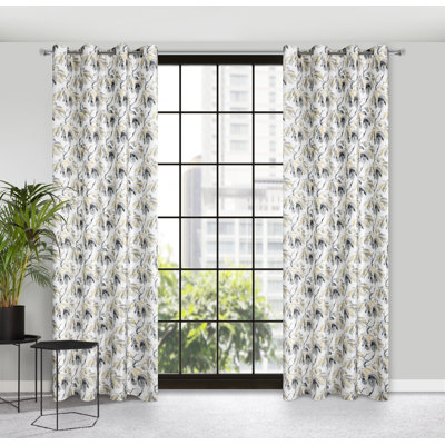Adraya Blackout Curtains Single Panel