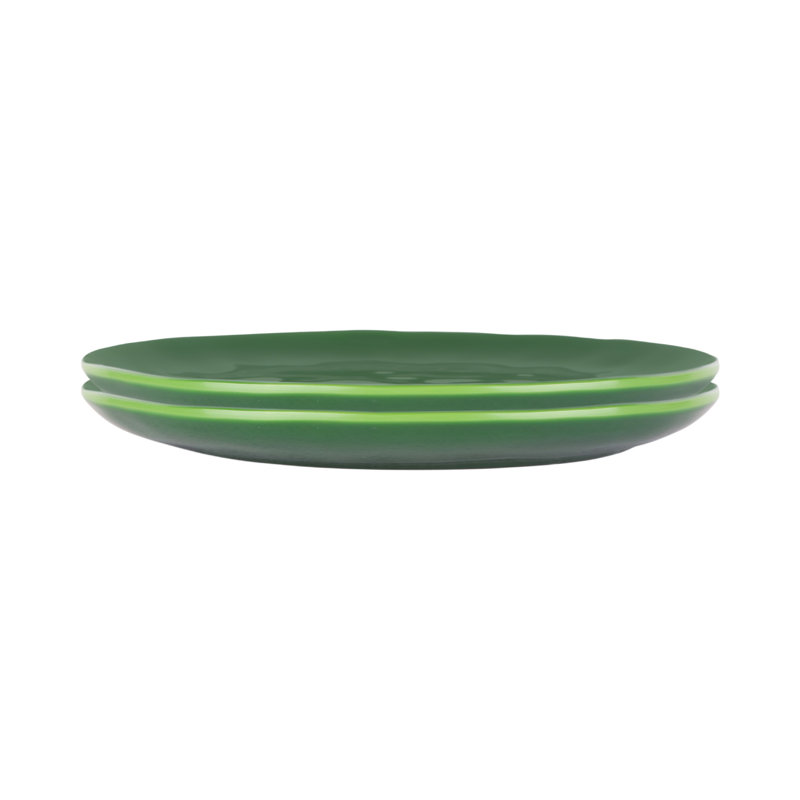 9 , Set of 6, Green