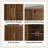 Walnut 31.5" Farmhouse Buffet Cabinet, Wood Sideboard with Louvered Doors & Storage for Kitchen, Dining Room