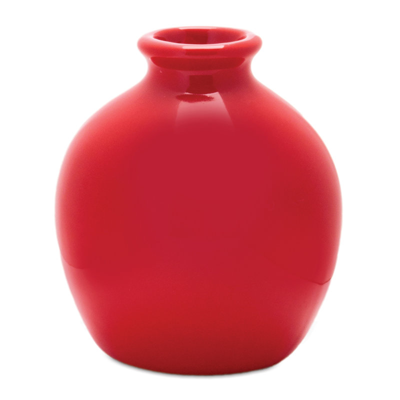 Mini vase en bourre de dolomite (ensemble de 4)
