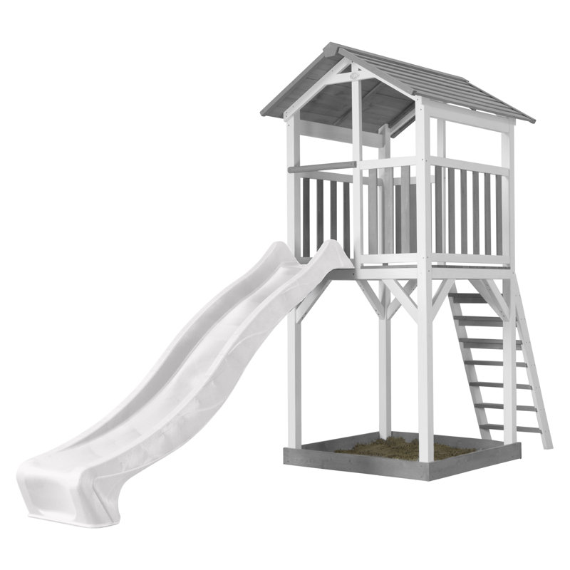 AXI 111.2cm W Wood Climber, White