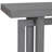 59.1'' Painted Entryway Table With Pine Veneer, Unique Triple Rectangle Design Console Table With Thick Pine Wood Legs-1324710320-1324710333