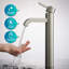 Ceramic Rectangular Vessel Bathroom Sink with Faucet-3955024
