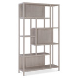 Solaria Solid Wood Etagere Bookcase