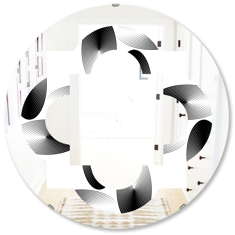 Miroir mural Quatrefoil, 31,5 po x 31,5 po