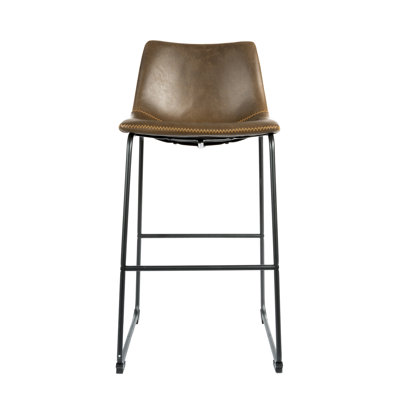 Williams Upholstered Counter Stool with Metal Frame