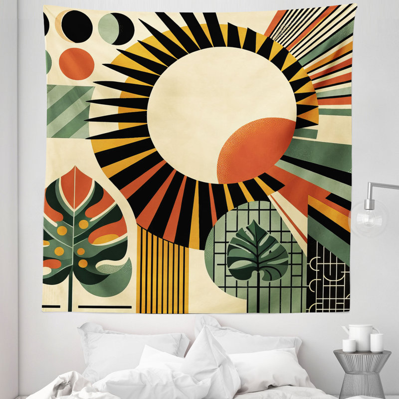 Tapisserie en microfibre, H 88 po x l 88 po