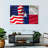 Borges US And Texas Flag-107719283