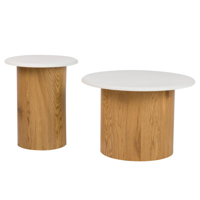 Pedestal Nesting Tables