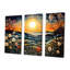 Ornella - ensemble d'art mural abstrait paysage-108460970-108460972