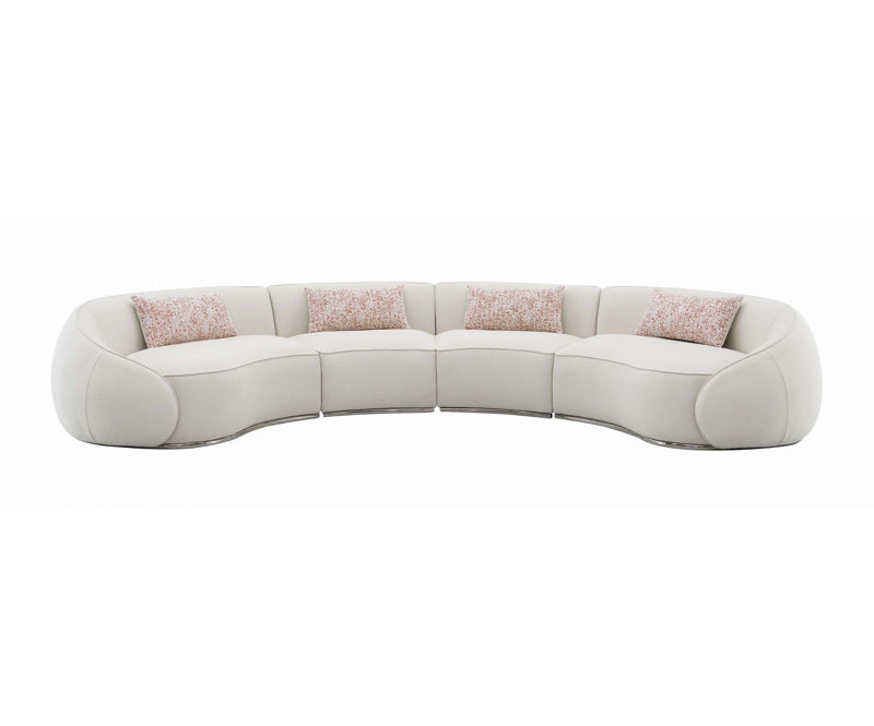 Sectional Sofa w/3 Pillows