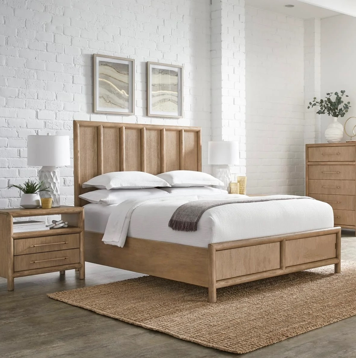 Colleen Wood Bed, King
