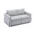 Gerlisa Upholstered 34.25 " Linen Sofa Bed-1012924269