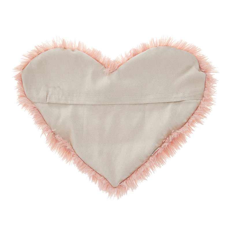 Antuane Cotton Novelty Cushion Cover, Pink