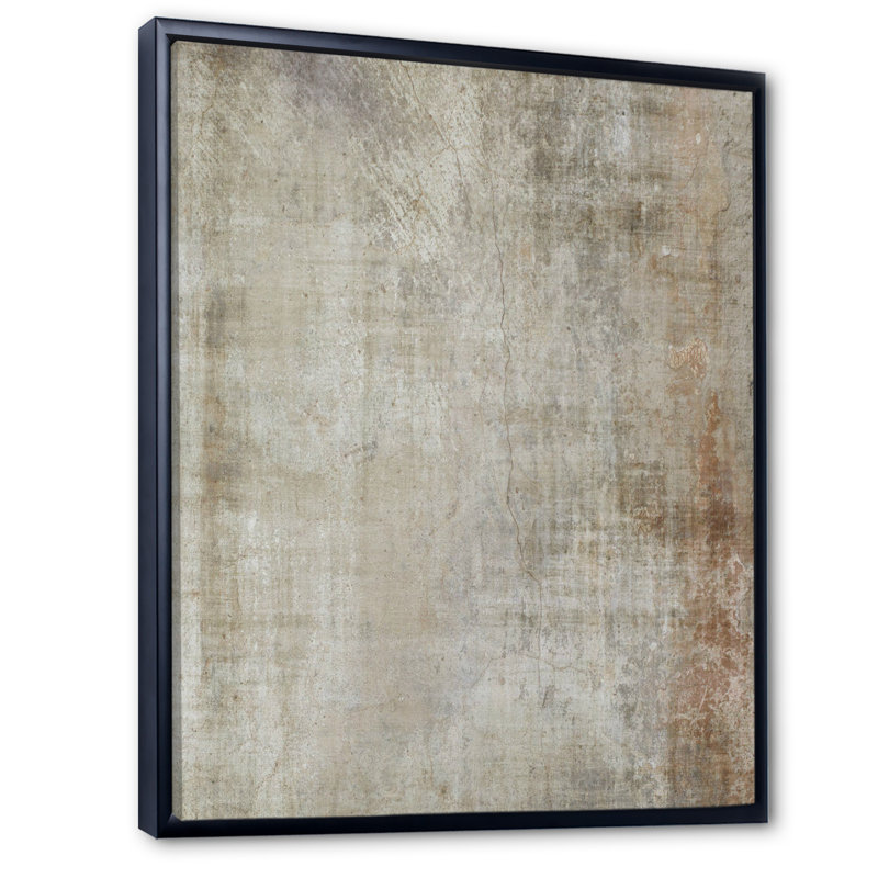 Art moderne gris et bleu II 2PT47716, Cadre noir, H 20 po x l 12 po x P 1 po