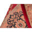 Hand Knotted Wool Oriental Area Rug in Red And Navy