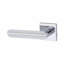 1 Pair Modern Lima Design Premium Door Handles on Square Rose-98355967