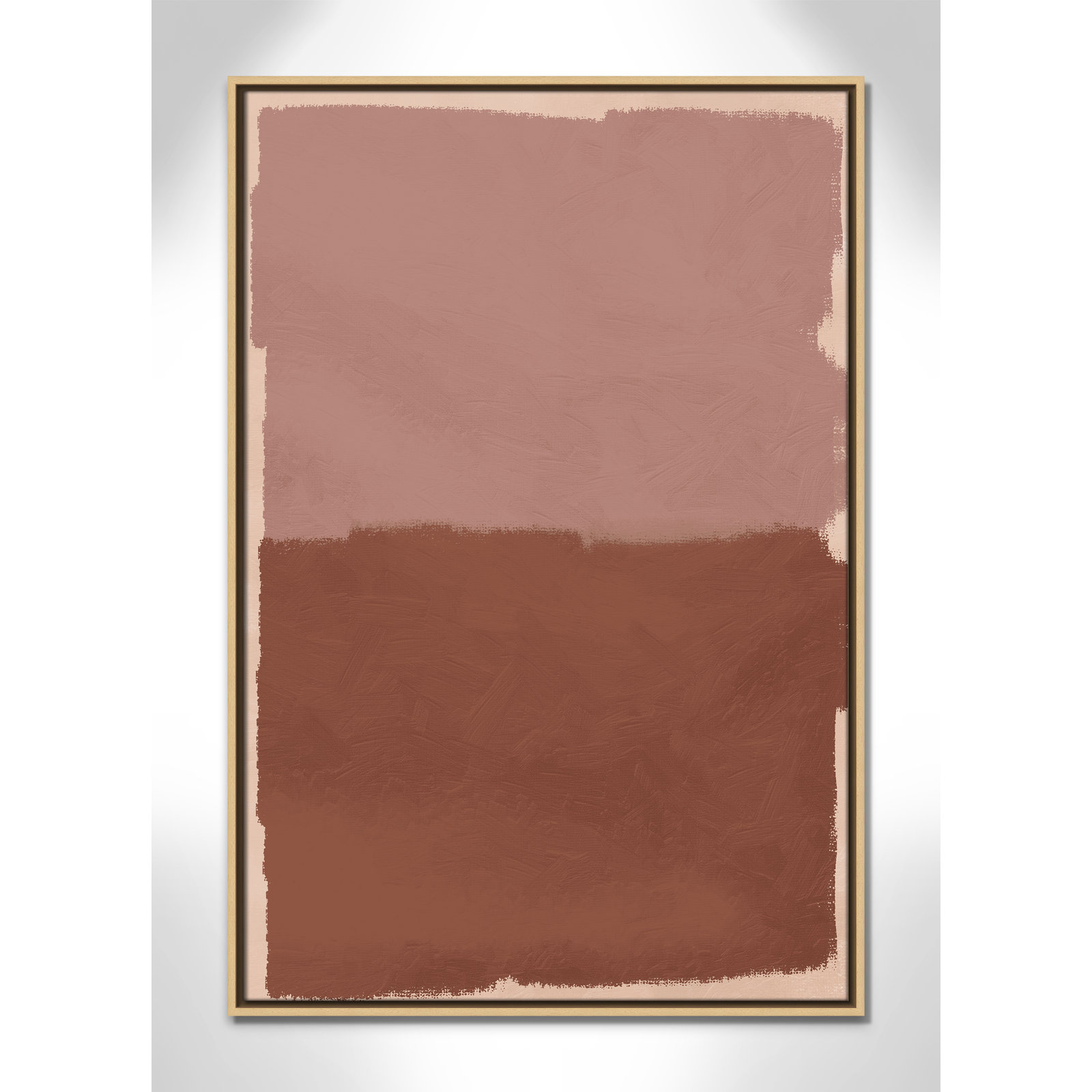 Hollow Delight Print by Marcus Prime, 25.5'' W x 37.5'' H, Natural Floater
