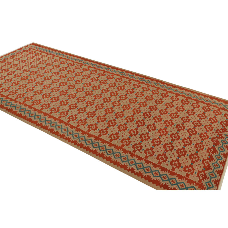 One-of-a-Kind 4’1" X 10’ Hand Knotted Area Rug