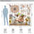 Dadrianna Shower Curtain with Hooks Included