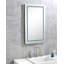 Miroir de salle de bain à DEL 40 po x 32 po avec façade et rétroéclairage-597268712-597268715