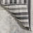 Home Conservatory Ticking Stripe Handwoven Indoor/Outdoor Area Rug-1824588590