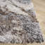 Tapis taupe / bleu en polypropylène tissé à la machine Rectangle Breckon-1110643767