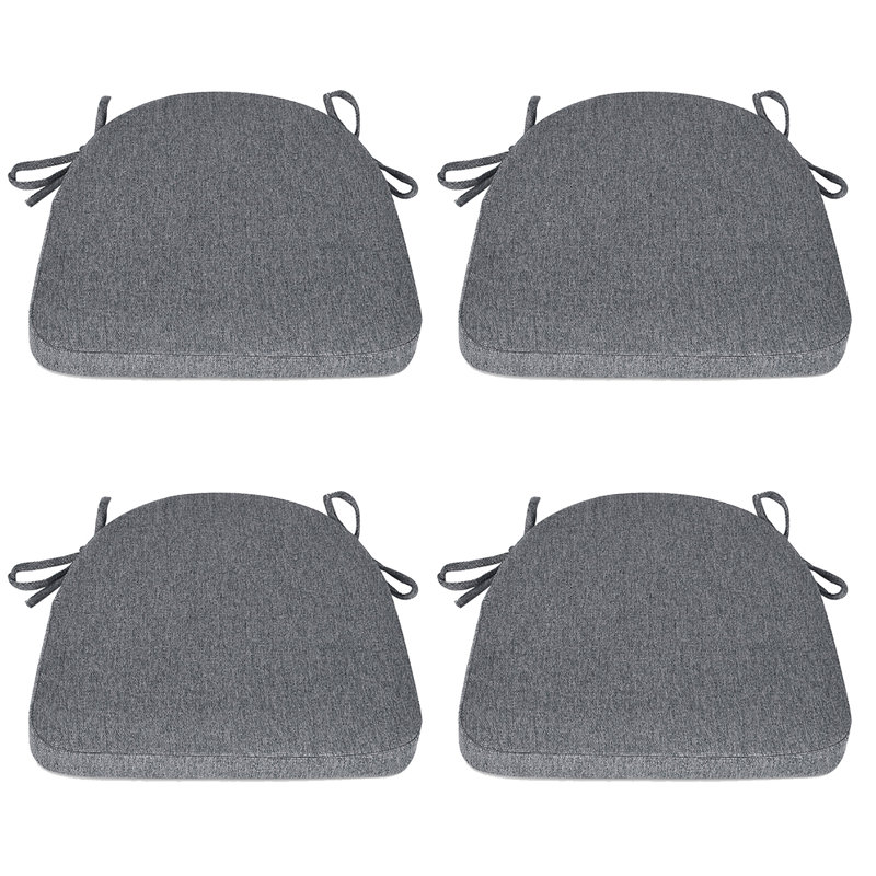 Coussin de chaise d'intérieur 1,5 po, Gris