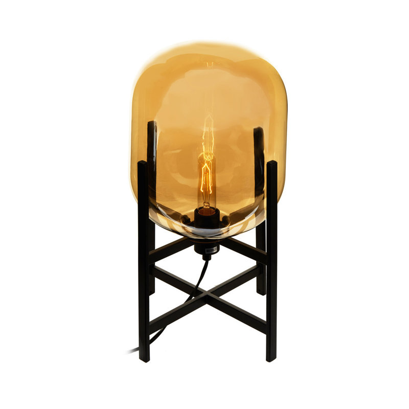 Abdrahman 45cm Black Novelty Floor Lamp