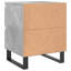 Mikaia 40cm W Iron Bedside Table-1847209217