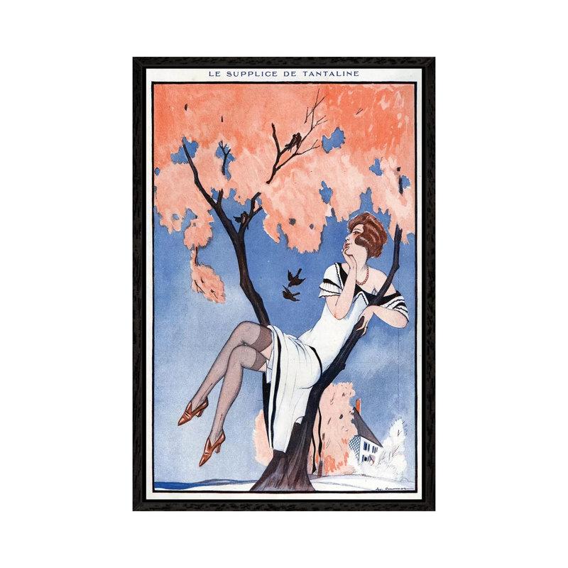 1924 La Vie Parisienne Magazine Plate by The Advertising Archives - Gallery-Wrapped Canvas Giclée on Canvas