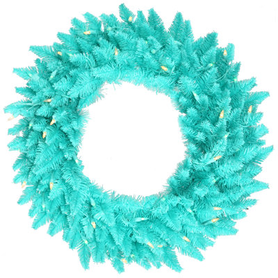 Fir Prelit PVC Artificial Christmas Wreath