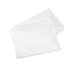 Ensemble de 2 taies d'oreiller blanc pur 20 x 26 po Housse de protection en taie d'oreiller à fermeture à glissière imperméable