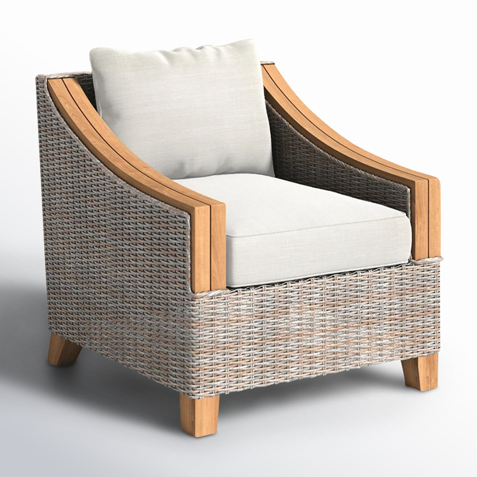 Carlton Teak Patio Chair with Sunbrella Cushions
