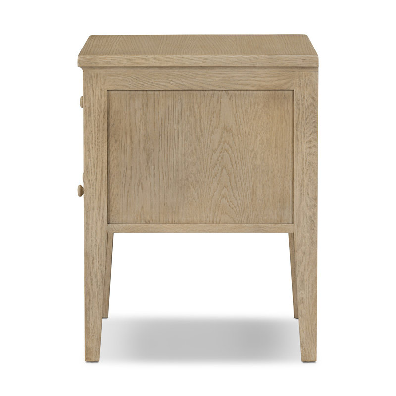 Bush Nightstand, Light Weathered Oak