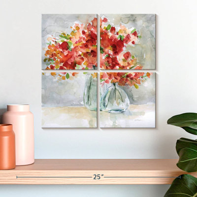 Arrangement rouge